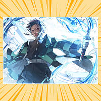 Плакат А4 Аніме Kimetsu no Yaiba 004