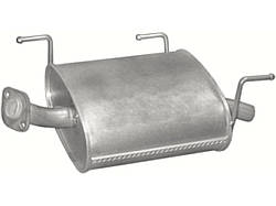 Глушник (вихлопна система) NISSAN ALMERA 1.8 i 16V (1769 см3) (00-06рр) (Ніссан Альмера) N15E (хетчбек)