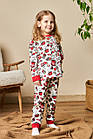 Яскрава весняна трикотажна піжама для дівчаток, Кітті 98,104,110,116,122 98, фото 7