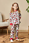Яскрава весняна трикотажна піжама для дівчаток, Кітті 98,104,110,116,122 98, фото 8