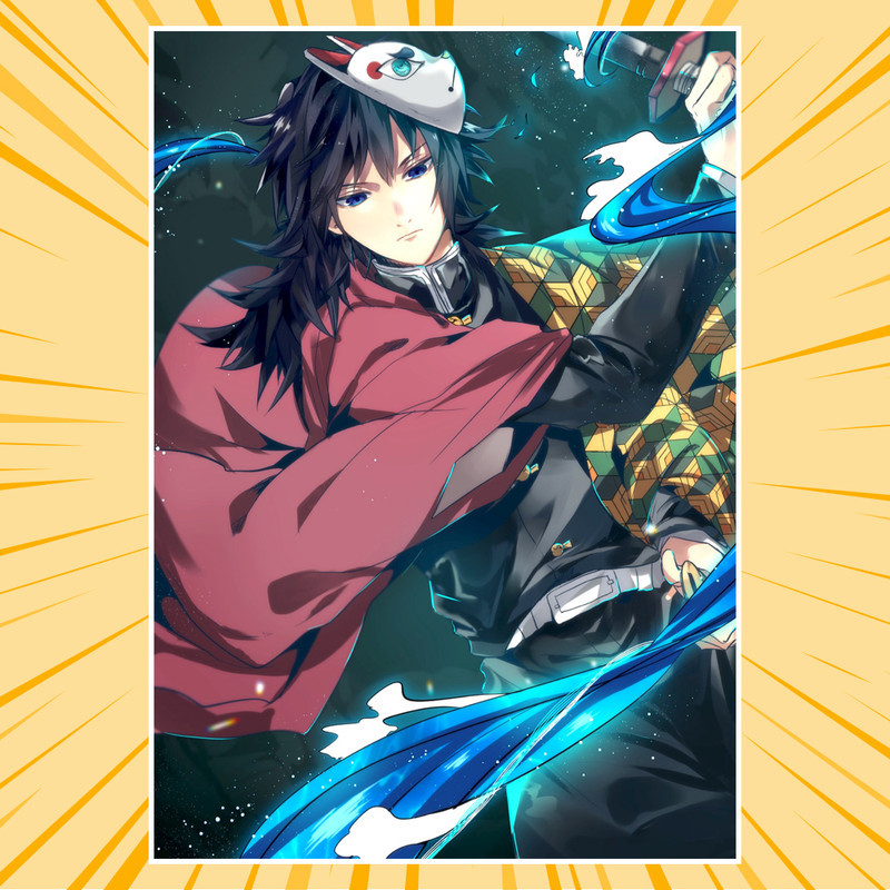 Плакат А4 Аніме Kimetsu no Yaiba 014