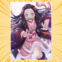 Плакат А4 Аніме Kimetsu no Yaiba 016