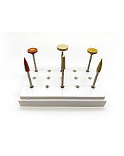 Набір алмахних полірувальних бурів UPBTZ02, UPCERA (Китай)