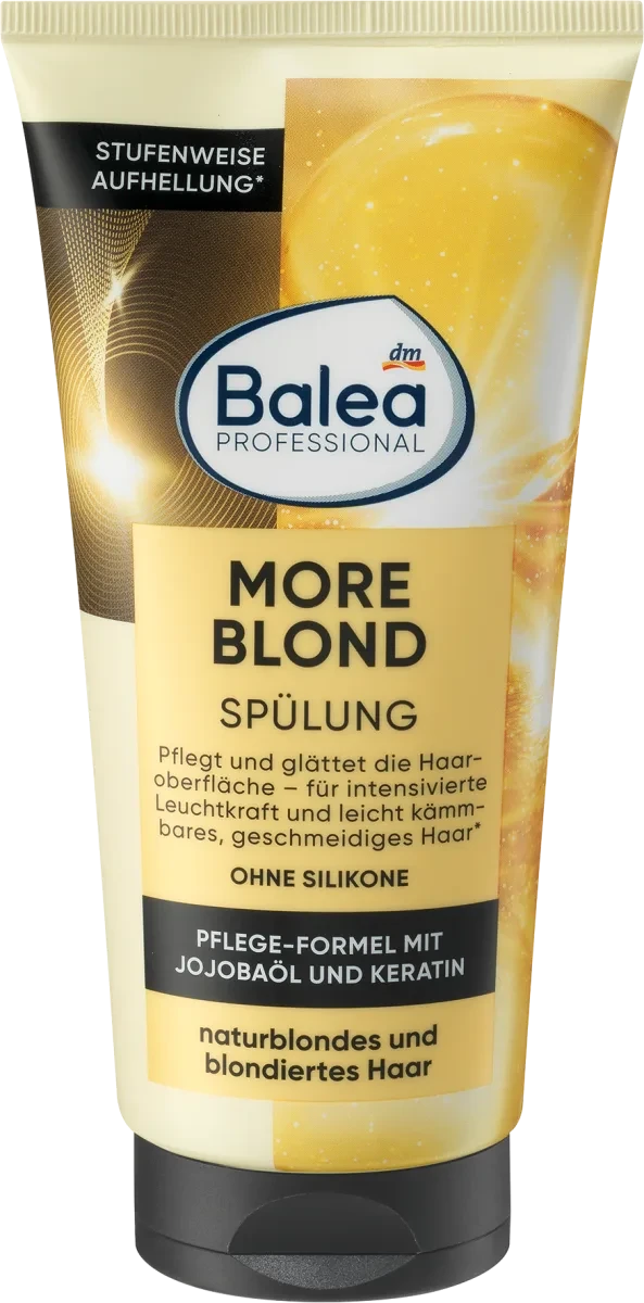 Бальзам - ополіскувач Balea Professional More Blond, 200 мл