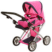 Коляска 9346/016/81100 залізна, демісезонна, кошик, регул-ся ручка,