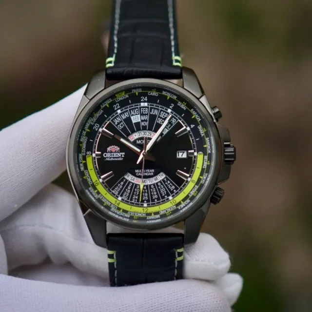 Чоловічий Годинник ORIENT EU0B005B Automatic Multi Year Calendar World Time