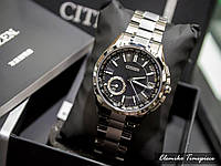 Citizen Attesa CC3010-51E, GPS, Eco-Drive, титан, вечный календарь, мировое время, сапфир с антибликом