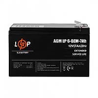 Тяговый свинцово-кислотный аккумулятор LP 6-DZM-7 Ah LogicPower 16152