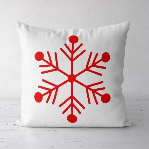 Подушка декоративна Soft Сніжинка 45x45 см (45PST_19NG002)