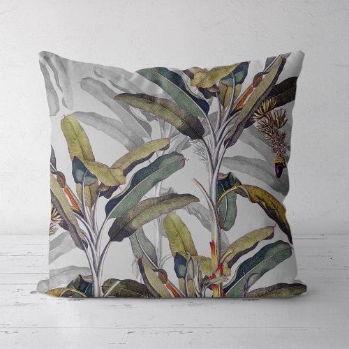 Подушка декоративна Soft Тропічні рослини 45x45 см (45PST_FLORA012)
