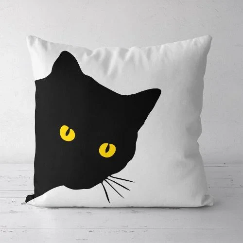 Подушка декоративна Soft Кішка 45x45 см (45PST_URB012)