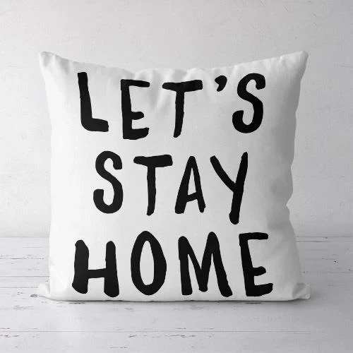 Подушка декоративна Soft Let's stay home 45x45 см (45PST_URB017)
