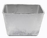 Форма для випікання хліба з литого алюмінію №12 (довжина 14 см, ширина 10 см, висота 10 см), фото 3