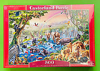 Пазлы 500 элементов Castorland 52141 Река в джунглях