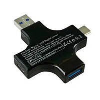 USB тестер ємності акумуляторів Atorch J-7C Type-C MicroUSB S, фото 2