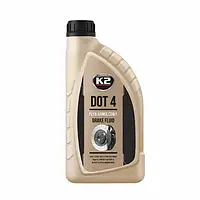 Жидкость тормозная K2 DOT-4 Brake Fluid 1 л