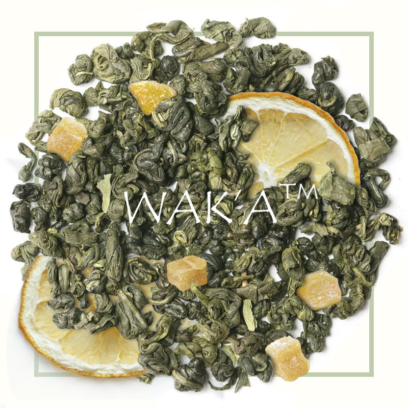 ЧАЙ ЗЕЛЕНИЙ З ЛИМОНОМ, 1кг