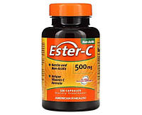 American Health, Ester-C (120 капс. по 500 мг), витамин С, vitamin C