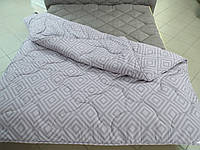 Одеяло с конопляным наполнителем зимнее, покрытие бязь Ромб