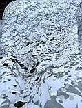 Сітка маскувальна 4х6м біла зимова для авто, пікапа, позашляховиків та техніки. Маскування для окопів та бліндажів, фото 4