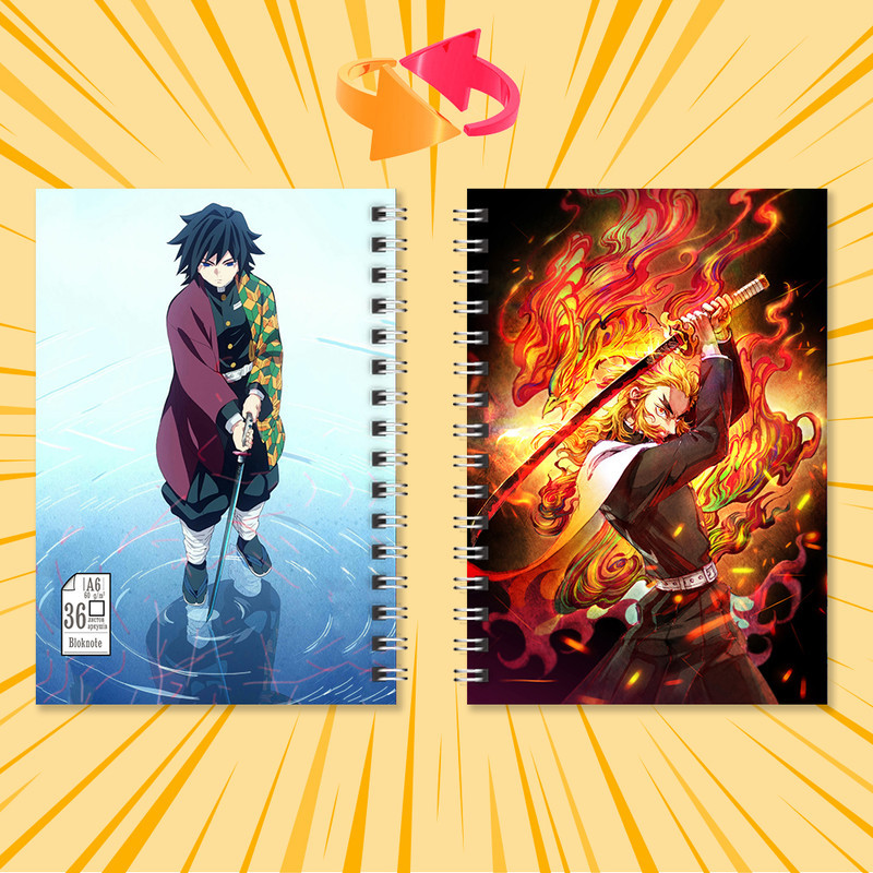 Блокнот 36 аркушів Kimetsu no Yaiba 02