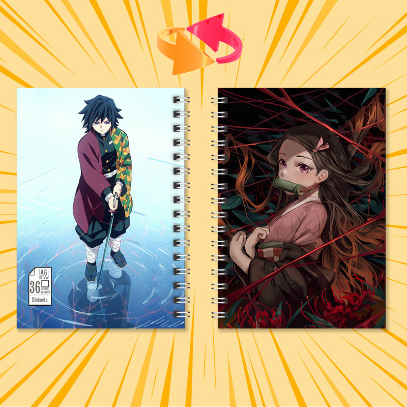 Блокнот 36 аркушів Kimetsu no Yaiba 07