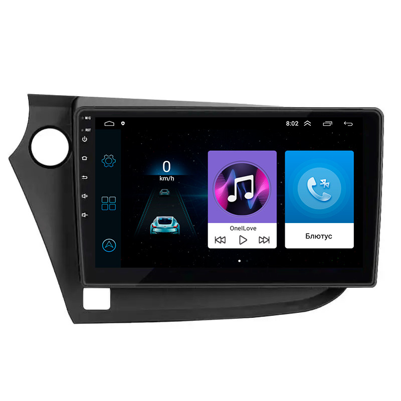 Штатна магнітола Lesko для Honda Insight II 2009-2011 екран 9" 1/16Gb Wi-Fi GPS Base Хонда Інсайт