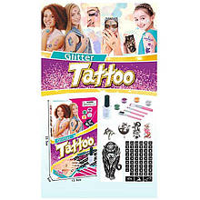 Дитячий набір тату FT 2025 B, блискітки. щітки, лак, штампи