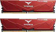 Модуль памяти DDR5 2x16GB/6000 Team T-Force Vulcan Red (FLRD532G6000HC38ADC01) SoVa