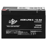 Аккумулятор AGM LPM 6V -12 Ah LogicPower 4159