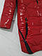 Зимове червоне пальто для дівчат "Діана", розмір на зріст 152, фото 8