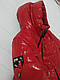 Зимове червоне пальто для дівчат "Діана", розмір на зріст 152, фото 9