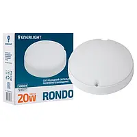 LED Світильник 20W 5000К RONDO20SMD80N Enerlight