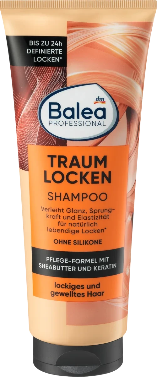 Шампунь Balea Professional Traumlocken для кучерявого і неслухняного волосся, 250 мл