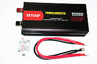 Перетворювач Eryuan 5000W із чистою синусоїдою 12-220 вольтів / автомобільний інвертор чистий синус 5000 Вт.