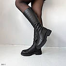 Жіночі шкіряні зимові чоботи 38,40, фото 9