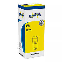 Автолампа NARVA 17635 P21W 12V 21W BA15s лампа дополнительного освещения