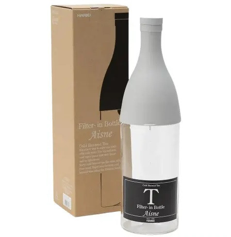 Пляшка Hario Aisne 800 мл. Cold Brew Bottle Серая