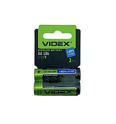 Батарейка AA (LR6), лужна, 2 шт, в асортименті