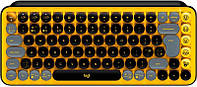 Клавиатура беспроводная Logitech Pop Wireless Blast Yellow (920-010735) SoVa
