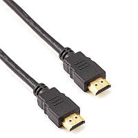 Кабель Prologix HDMI - HDMI V 2.0 (M/M), 1 м, Black (PR-HDMI-HDMI-P-02-30-1m) SoVa