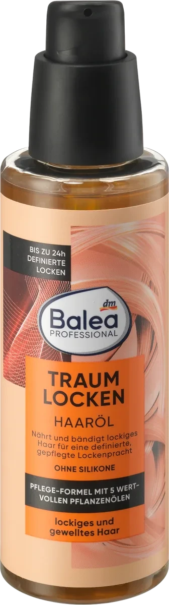 Олія для кучерявого та хвилястого волосся Balea Professional Traumlocken,, 100 мл.