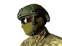 Военный кевларовый шлем, каска Fast Helmet балистическая Олива