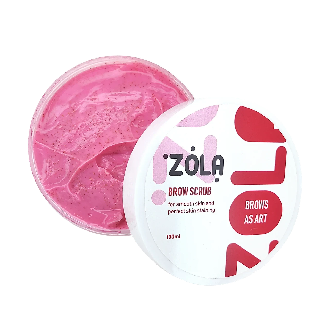 Скраб для брів ZOLA, 100 мл
