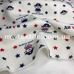 Трикотаж на хутрі 160 см 450 г/м2 DFL-42-2 BABY Молочний