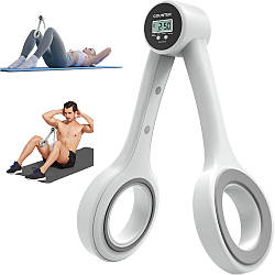 Тренажер для м'язів тазового дна LEG Trainer, з дисплеєм / Тренажер-еспандер для тіла від батарейок