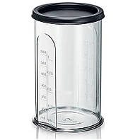 Універсальна мірна пластикова склянка з кришкою 600ml для блендера Braun