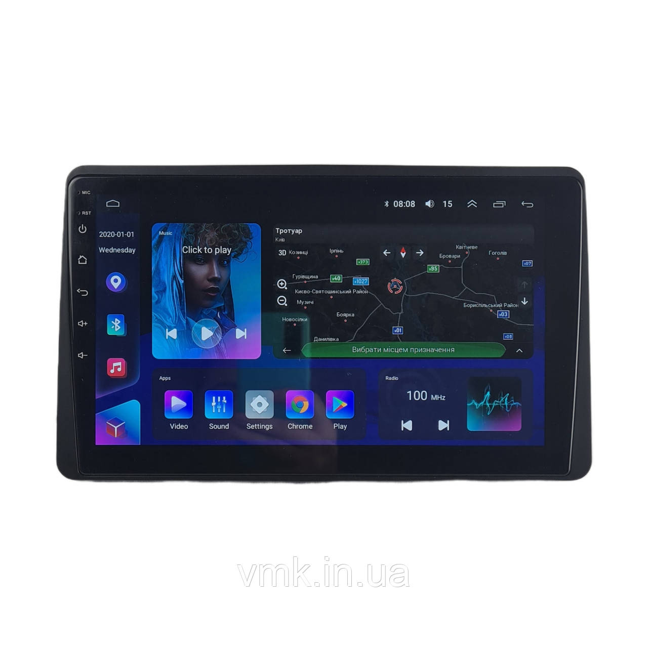 Штатна Магнітола Renault Duster / Arcana 2019 на Android Модель ТС10-8octaTop-4G-DSP-CarPlay