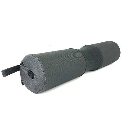 Накладка на гриф для штанги анатомічна подушка на штангу нейлонова на липучці Stein, фото 2