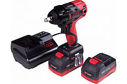 Акумуляторний ударний гайковерт Mighty Seven 18 В DW-401A 2-швид., 2ак. 813Нм, 1/2"